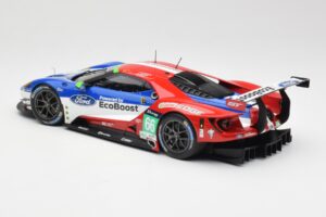 Ford GT GTE Chip Ganassi UK #66 O. Pla / S. Mucke / B. Johnson 24 Hours of Le Mans 2016 Minichamps 1:18 155168666 Metalas - nuotrauka 5 iš 6