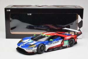 Ford GT GTE Chip Ganassi UK #66 O. Pla / S. Mucke / B. Johnson 24 Hours of Le Mans 2016 Minichamps 1:18 155168666 Metalas - nuotrauka 6 iš 6