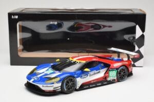 Ford GT GTE Chip Ganassi USA #69 R. Briscoe / R. Westbrook / S. Dixon 24 Hours of Le Mans 2016 Minichamps 1:18 155168669 Meta - nuotrauka 6 iš 6