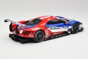 Ford GT #68 D. Muller / J. Hand / S. Bourdais LMGTE Pro Winner 24 Hours of Le Mans 2016 Minichamps 1:18 4012138143098 Metalas - nuotrauka 2 iš 6