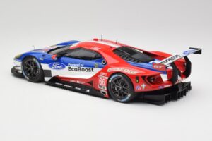 Ford GT #68 D. Muller / J. Hand / S. Bourdais LMGTE Pro Winner 24 Hours of Le Mans 2016 Minichamps 1:18 4012138143098 Metalas - nuotrauka 5 iš 6