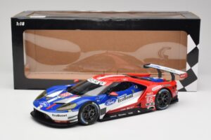 Ford GT #68 D. Muller / J. Hand / S. Bourdais LMGTE Pro Winner 24 Hours of Le Mans 2016 Minichamps 1:18 4012138143098 Metalas - nuotrauka 6 iš 6