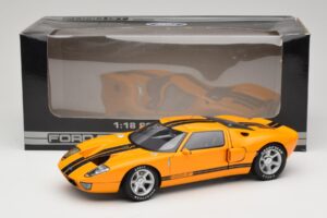 Ford GT Oranžinis Beanstalk Group 1:18 686500597 Metalas - nuotrauka 8 iš 8