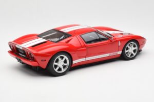 Ford GT Raudonas AUTOart 1:18 73021 Metalas - nuotrauka 3 iš 8
