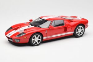 Ford GT Raudonas AUTOart 1:18 73021 Metalas