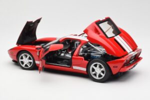 Ford GT Raudonas AUTOart 1:18 73021 Metalas - nuotrauka 5 iš 8