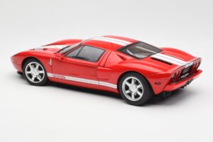 Ford GT Raudonas AUTOart 1:18 73021 Metalas - nuotrauka 7 iš 8