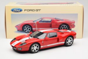 Ford GT Raudonas AUTOart 1:18 73021 Metalas - nuotrauka 8 iš 8