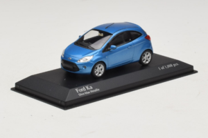 Ford Ka Blue Metallic Minichamps 1:43 400088202 Metalas - nuotrauka 2 iš 4