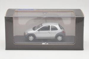 Ford Ka Mk1 Sidabro Pilkas Minichamps 1:43 130248 Metalas - nuotrauka 4 iš 4