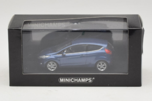 Ford Ka Dark Blue Metallic Minichamps 1:43 FORD004 Metalas - nuotrauka 4 iš 4