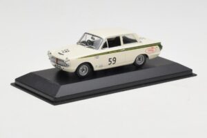 Ford Lotus Cortina Mk1 #59 J. Clark / R. Parsons Sebring 12 Hours 1964 Minichamps 1:43 400648259 Metalas - nuotrauka 2 iš 4