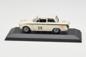 Ford Lotus Cortina Mk1 #59 J. Clark / R. Parsons Sebring 12 Hours 1964 Minichamps 1:43 400648259 Metalas