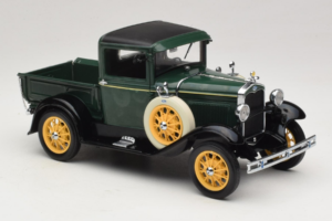 Ford Model A Pickup Valley Green Motor City 1:18 40003 Metalas - nuotrauka 6 iš 8