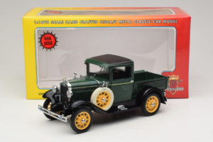Ford Model A Pickup Valley Green Motor City 1:18 40003 Metalas - nuotrauka 8 iš 8