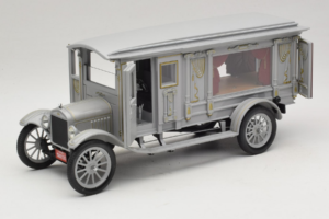 Ford Model T Ornate Carved Hearse Precision Miniatures 1:18 PMSC-07G Metalas - nuotrauka 2 iš 8