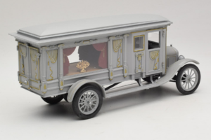 Ford Model T Ornate Carved Hearse Precision Miniatures 1:18 PMSC-07G Metalas - nuotrauka 3 iš 8