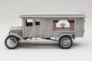 Ford Model T Ornate Carved Hearse Precision Miniatures 1:18 PMSC-07G Metalas - nuotrauka 4 iš 8