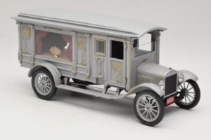 Ford Model T Ornate Carved Hearse Precision Miniatures 1:18 PMSC-07G Metalas - nuotrauka 6 iš 8