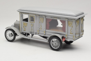 Ford Model T Ornate Carved Hearse Precision Miniatures 1:18 PMSC-07G Metalas - nuotrauka 7 iš 8