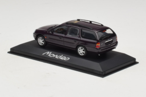 Ford Mondeo Mk1 Turnier Dark Blue Metallic Minichamps 1:43 43306312 Metalas - nuotrauka 3 iš 4