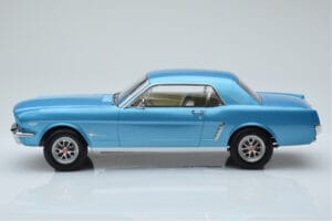 Ford Mustang Coupe Turkio Norev 1:18 182800 Metalas - nuotrauka 3 iš 6