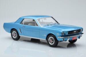 Ford Mustang Coupe Turkio Norev 1:18 182800 Metalas - nuotrauka 4 iš 6