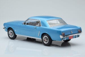Ford Mustang Coupe Turkio Norev 1:18 182800 Metalas - nuotrauka 5 iš 6