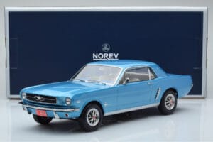Ford Mustang Coupe Turkio Norev 1:18 182800 Metalas - nuotrauka 6 iš 6