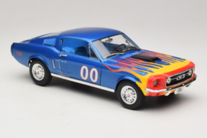 Ford Mustang Cooter's Car Dukes of Hazzard Tomy 1:18 21957P Metalas - nuotrauka 4 iš 6