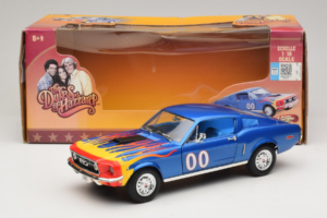 Ford Mustang Cooter's Car Dukes of Hazzard Tomy 1:18 21957P Metalas - nuotrauka 6 iš 6