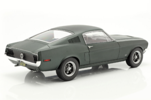 Ford Mustang Fastback Satin Green Metallic Norev 1:12 122702 Metalas - nuotrauka 2 iš 5