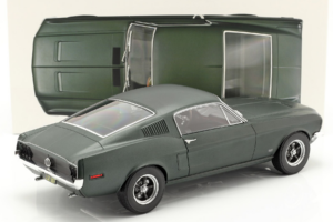 Ford Mustang Fastback Satin Green Metallic Norev 1:12 122702 Metalas - nuotrauka 4 iš 5