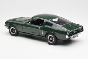 Ford Mustang GT Bullitt Žalias AUTOart 1:18 72812 Metalas - nuotrauka 7 iš 8