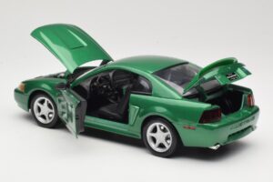 Ford Mustang GT SN95 Žalias Maisto 1:18 50326 Metalas - nuotrauka 5 iš 8