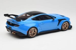 Ford Mustang GTD Antimatter Blue Metallic GT Spirit 1:18 GT473 Derva - nuotrauka 2 iš 6