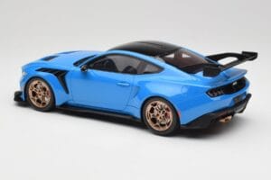 Ford Mustang GTD Antimatter Blue Metallic GT Spirit 1:18 GT473 Derva - nuotrauka 5 iš 6