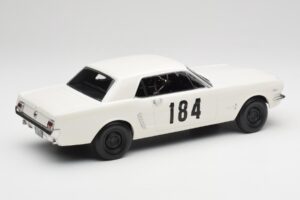 Ford Mustang Hardtop #184 B. Neyret / J. Terramorsi Rally Monte Carlo 1965 Norev 1:18 182801 Metalas - nuotrauka 2 iš 6