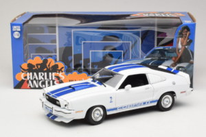 Ford Mustang II Cobra II Charlie's Angels Movie Greenlight 1:18 12880 Metalas - nuotrauka 8 iš 8