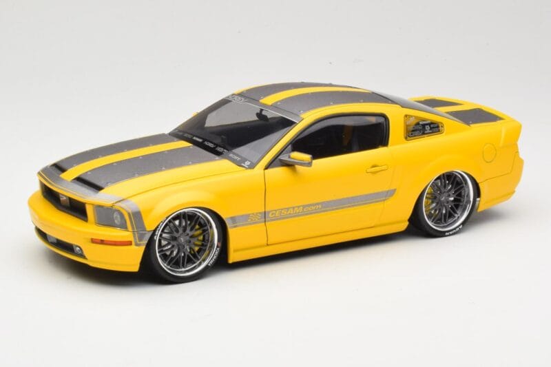 Ford Mustang S197 Cesam by Parotech Geltonas Norev 1:18 182700 Metalas
