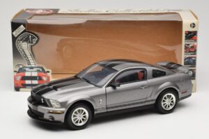 Ford Mustang S197 Shelby GT500 40th Anniversary Pilkas Shelby Collectibles 1:18 DC075005 Metalas - nuotrauka 8 iš 8