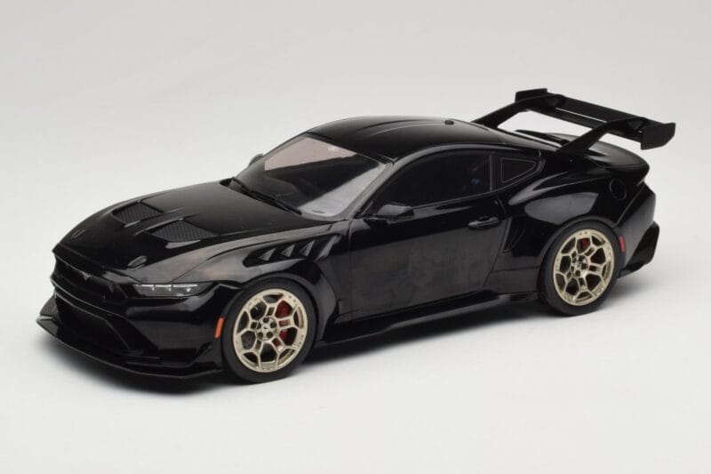 Ford Mustang S650 GTD Juodas IXO 1:18 MCG18578 Metalas