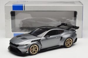 Ford Mustang S650 GTD Metallic Grey IXO 1:18 MCG18576 Metalas - nuotrauka 6 iš 6