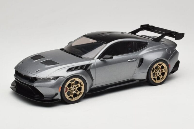 Ford Mustang S650 GTD Metallic Grey IXO 1:18 MCG18576 Metalas
