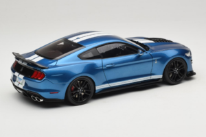 Ford Mustang Shelby GT500 S550 Atlas Blue Metallic IXO 1:18 18RDC244-FO Metalas - nuotrauka 3 iš 8