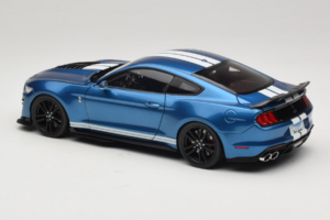Ford Mustang Shelby GT500 S550 Atlas Blue Metallic IXO 1:18 18RDC244-FO Metalas - nuotrauka 7 iš 8