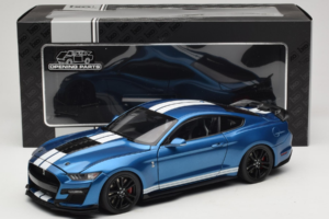 Ford Mustang Shelby GT500 S550 Atlas Blue Metallic IXO 1:18 18RDC244-FO Metalas - nuotrauka 8 iš 8