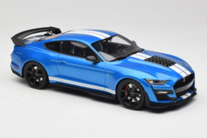 Ford Mustang Shelby GT500 S550 Mėlynas GT Spirit 1:18 GT268 Derva - nuotrauka 4 iš 6
