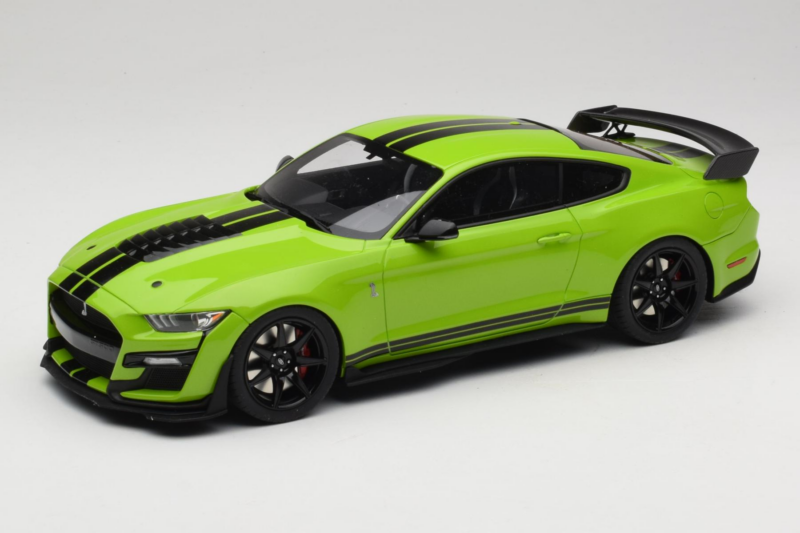 Ford Mustang Shelby GT500 S550 Žalias GT Spirit 1:18 GT803 Derva