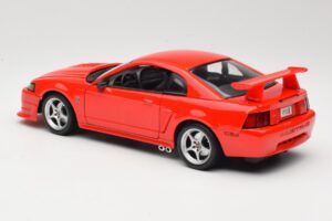 Ford Mustang SVT Cobra R SN95 Raudonas Maisto 1:18 531872 Metalas - nuotrauka 7 iš 8